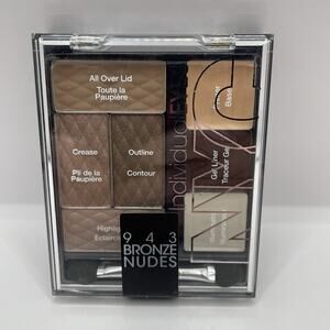 NYC Individual Eyeshadow Palette 943 Bronze Nudes Brown Eyes NEW SEALED